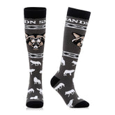 MARKERWAY Animal Friendly Unisex Ski & Snowboard Socks